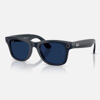 Ray-Ban Meta Gen 2 Wayfarer Transitions (глянцевая синяя оправа, линзы прозрачные - синий фотохром) L