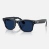 Ray-Ban Meta Gen 2 Wayfarer Transitions (глянцевая синяя оправа, линзы прозрачные - синий фотохром) L