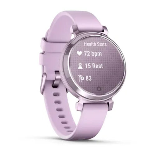 Умные часы Garmin Lily 2 35mm, Metallic Lilac, Lilac Silicone Band