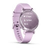 Умные часы Garmin Lily 2 35mm, Metallic Lilac, Lilac Silicone Band