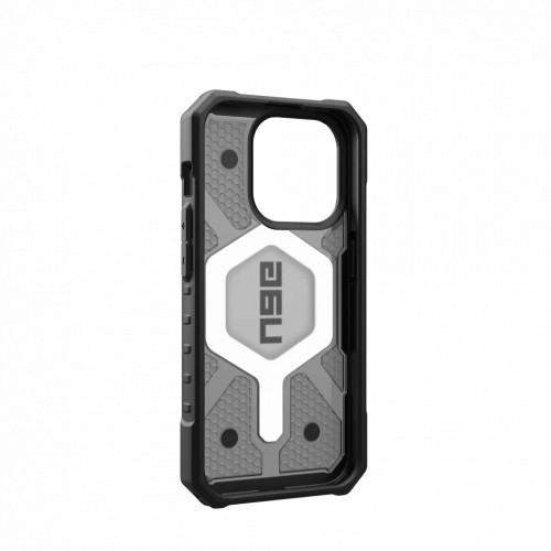 Защитный чехол Uag Pathfinder Clear для iPhone 15 Pro Max с MagSafe - Пепел (Ash)