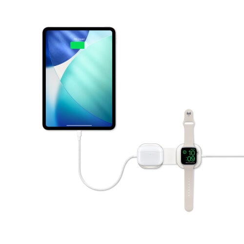 Кабель зарядки Zens USB-C — USB-C Charging Cable Pro 3, белый
