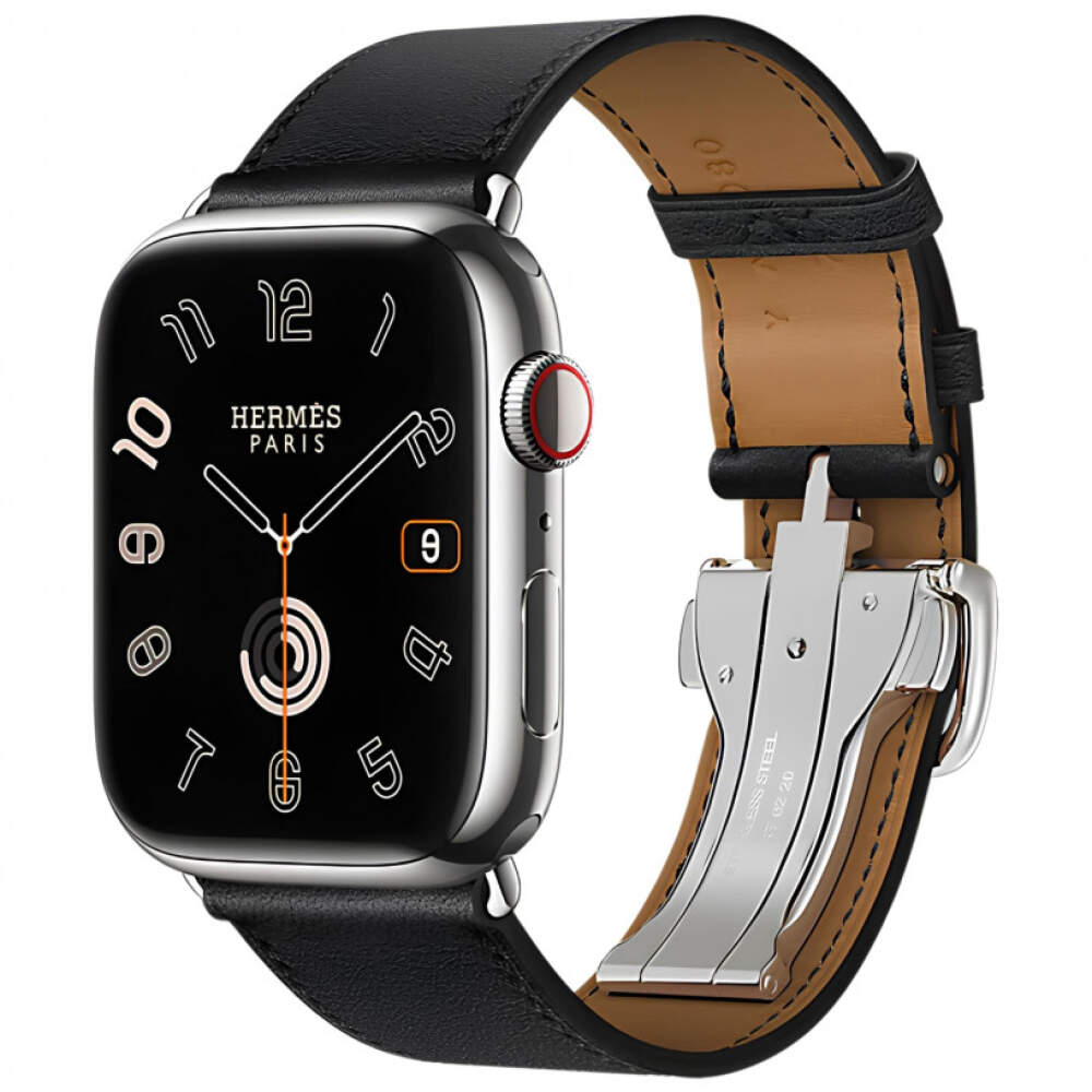 Apple Watch Hermes 10 46mm Deployment Noir