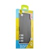 Силиконовая чехол-накладка J-case Shiny Glazed для iPhone 7 Plus и 8 Plus - Черная