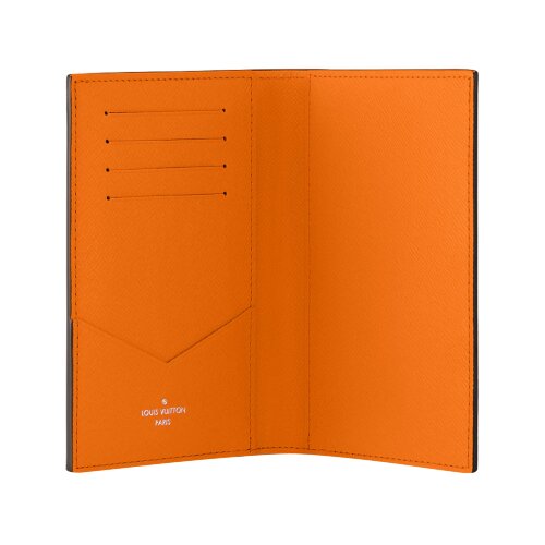 Обложка для паспорта Louis Vuitton Monogram Tangerine