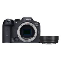 Canon EOS R7 Mirrorless Camera and Mount Adapter EF-EOS R