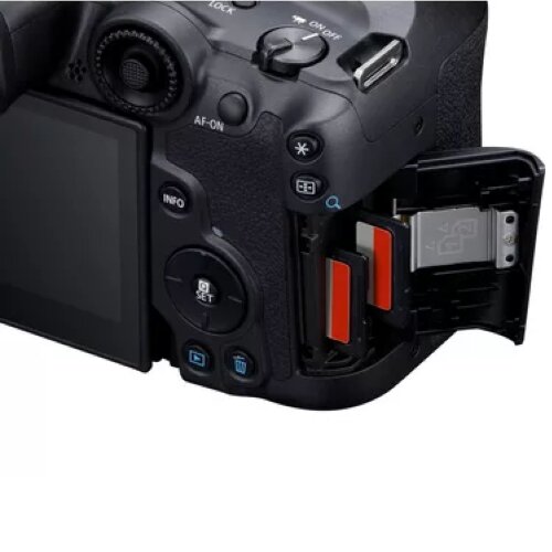 Canon EOS R7 Mirrorless Camera and Mount Adapter EF-EOS R
