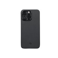 Чехол PITAKA MagEZ Case 3 для iPhone 14 Pro с MagSafe - 600D черный/серый (твил)