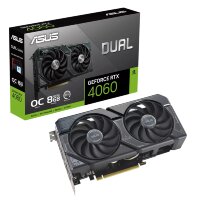 Видеокарта NVIDIA ASUS Dual GeForce RTX 4060 OC 8GB
