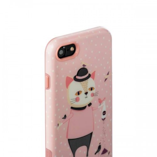 Набор iBacks Lady's Время Обеда для iPhone 8 и 7 - Розовый