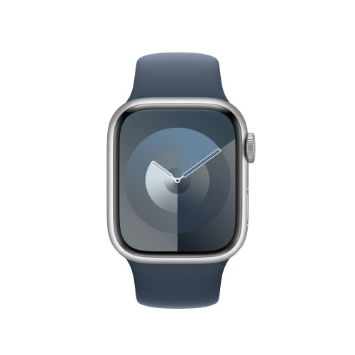 Спортивный ремешок для Apple Watch 41mm Sport Band (S/M) - Синий шторм (Storm Blue)