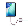 Кабель зарядки Zens USB-C — USB-C Charging Cable Prо 2, бордовый