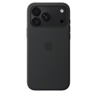 Силиконовый чехол для iPhone 18 Pro Max с MagSafe — Черный (Black)