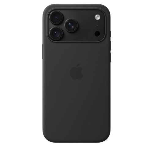 Силиконовый чехол для iPhone 18 Pro Max с MagSafe — Черный (Black)