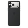 Силиконовый чехол для iPhone 18 Pro Max с MagSafe — Черный (Black)