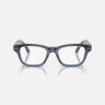 Ray-Ban Meta Audio Burbank Transitions (синий прозрачный / сапфировый фотохром)