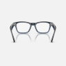 Ray-Ban Meta Audio Burbank Transitions (синий прозрачный / сапфировый фотохром)