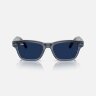 Ray-Ban Meta Audio Burbank Transitions (синий прозрачный / сапфировый фотохром)
