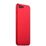 Силиконовая чехол-накладка J-case Shiny Glazed для iPhone 7 Plus и 8 Plus - Красный
