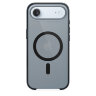 Ультратонкий полупрозрачный чехол для iPhone Air с MagSafe (Черная тень - Shadow)