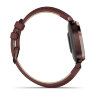 Умные часы Garmin Lily 2 Classic 35mm, Dark Bronze, Mulberry Leather Band