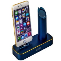 Док-станция для Apple Watch и iPhone COTEetCI CS2045-BKG Blue