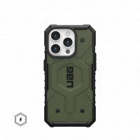 Защитный чехол Uag Pathfinder для iPhone 15 Pro с MagSafe - Оливковый (Olive Drab)