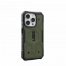 Защитный чехол Uag Pathfinder для iPhone 15 Pro с MagSafe - Оливковый (Olive Drab)