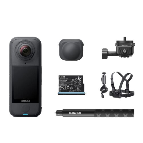 Лёгкая экшн-камера 360 Insta360 X4 Air Black Road Cycling Bundle (Integrated)