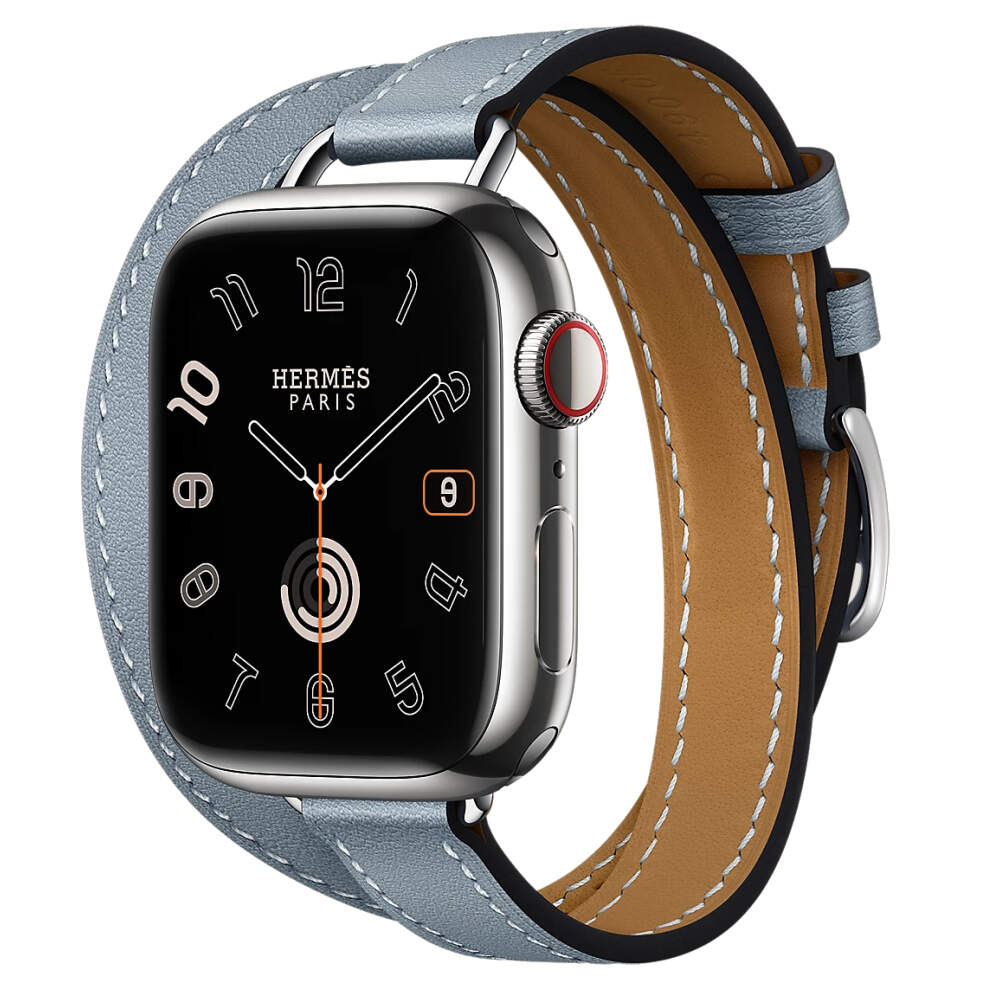 Apple Watch 10 Hermes 42mm Bleu Lin
