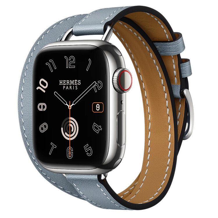 Купить Apple Watch 10 Hermes 42mm Bleu Lin в Москве цена
