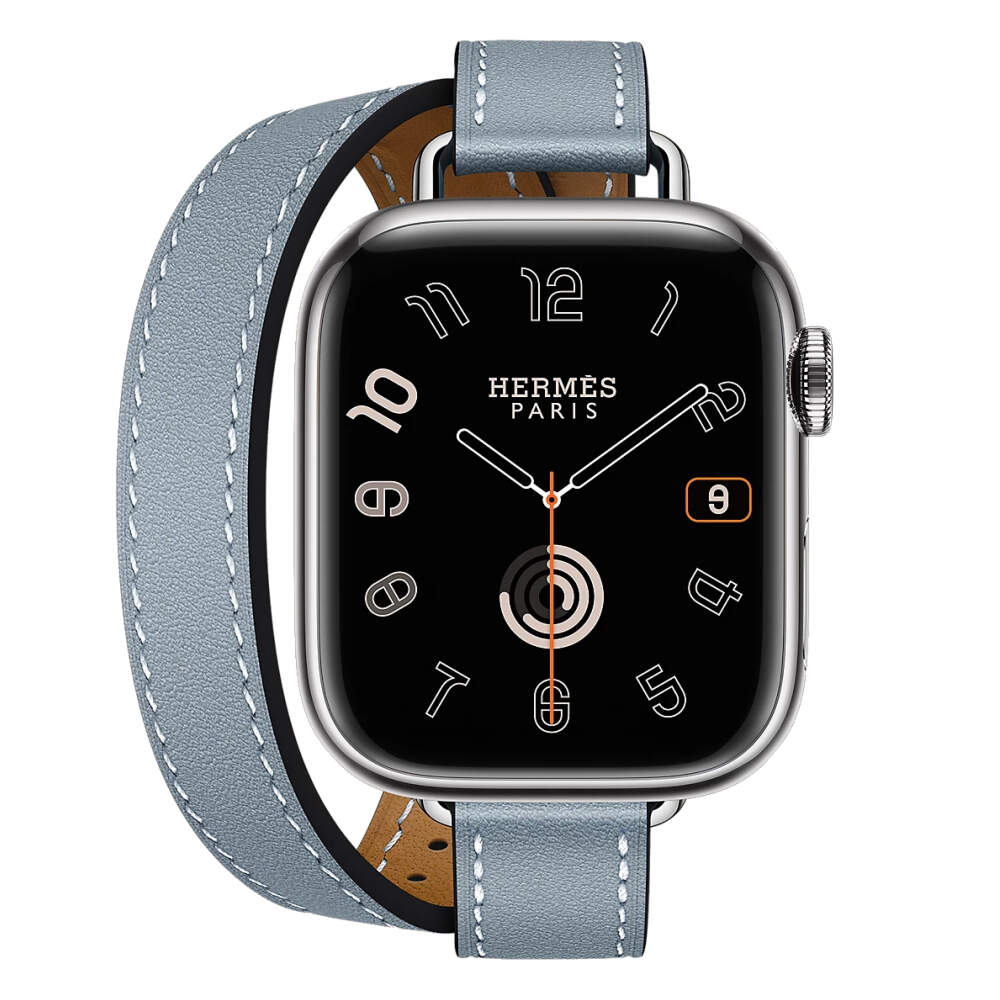 Купить Apple Watch 10 Hermes 42mm Bleu Lin в Москве цена
