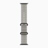 Apple Watch Ultra 4 49mm Black Titanium Case with Translucent Gray Ocean Band
