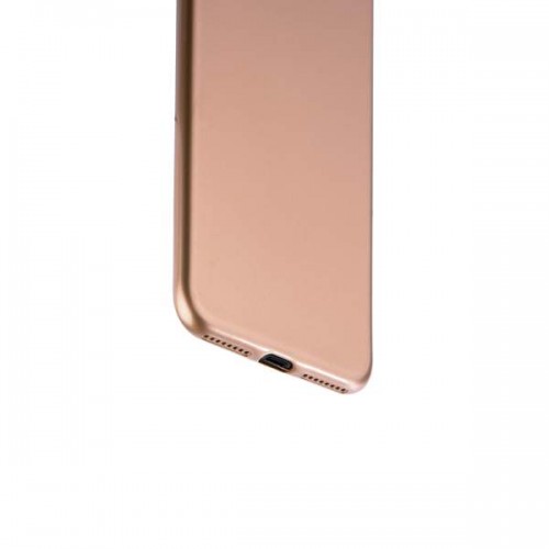 Силиконовая чехол-накладка J-case Shiny Glazed для iPhone 7 Plus и 8 Plus - Золотистый