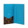 Обложка для паспорта Louis Vuitton Monogram Gaston Blue