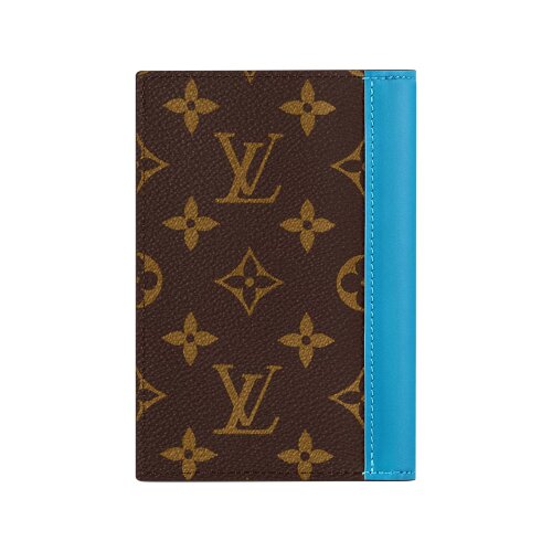 Обложка для паспорта Louis Vuitton Monogram Gaston Blue
