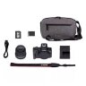 Canon EOS R50 Mirrorless Camera, Black + RF-S 18-45mm F4.5-6.3 IS STM Lens + Backpack2 + SD Card