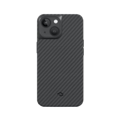 Чехол PITAKA MagEZ Case Pro 3 для iPhone 14 Plus с MagSafe - 1500D черный/серый (твил)
