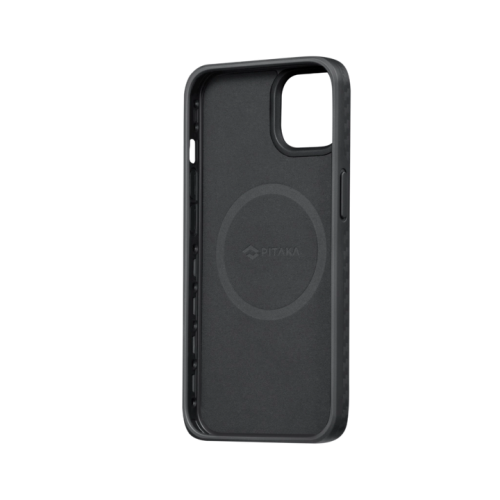 Чехол PITAKA MagEZ Case Pro 3 для iPhone 14 Plus с MagSafe - 1500D черный/серый (твил)