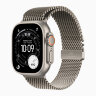 Apple Watch Ultra 3 49mm Titanium Case with Natural Milanese Loop (Medium) Apple Watch Ultra 3 49mm Titanium Case with Natural Milanese Loop (Medium)