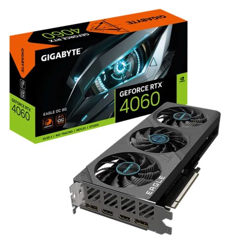 Видеокарта NVIDIA GIGABYTE GeForce RTX 4060 EAGLE OC 8G