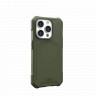 Защитный чехол Uag Essential Armor для iPhone 15 Pro Max с MagSafe - Оливковый (Olive Drab)