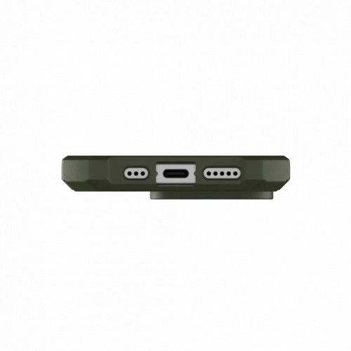 Защитный чехол Uag Essential Armor для iPhone 15 Pro Max с MagSafe - Оливковый (Olive Drab)