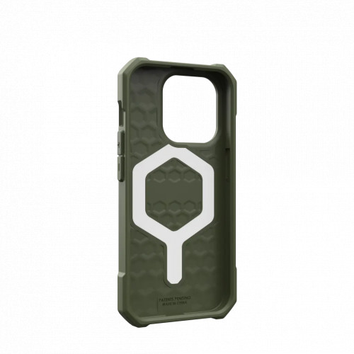 Защитный чехол Uag Essential Armor для iPhone 15 Pro Max с MagSafe - Оливковый (Olive Drab)