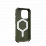 Защитный чехол Uag Essential Armor для iPhone 15 Pro Max с MagSafe - Оливковый (Olive Drab)