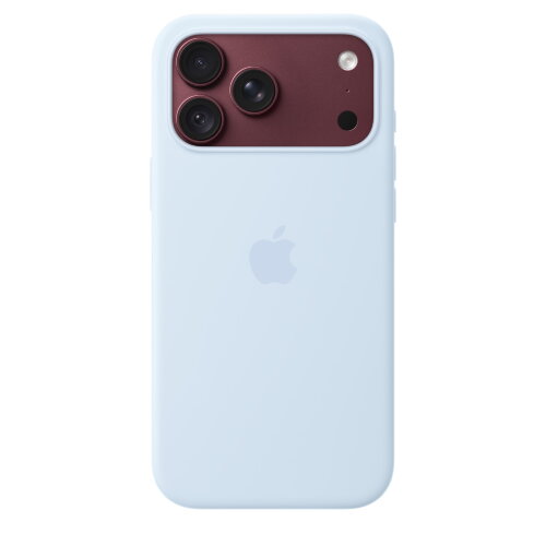 Силиконовый чехол для iPhone 18 Pro Max с MagSafe — Ярко-голубой (Crisp Blue)