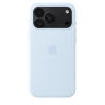 Силиконовый чехол для iPhone 18 Pro Max с MagSafe — Ярко-голубой (Crisp Blue)