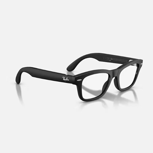 Ray-Ban Meta Audio Burbank Transitions (черный / графитово-зеленый фотохром)