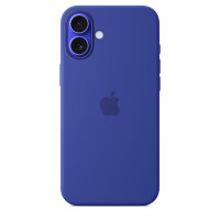 Силиконовый чехол для iPhone 16 Plus с MagSafe - Ultramarine (Голубой)