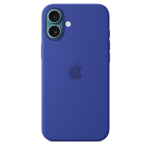 Силиконовый чехол для iPhone 16 Plus с MagSafe - Ultramarine (Голубой)
